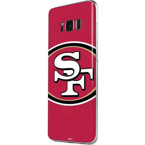 NFL San Francisco 49ers Large Logo Galaxy S8 Skin