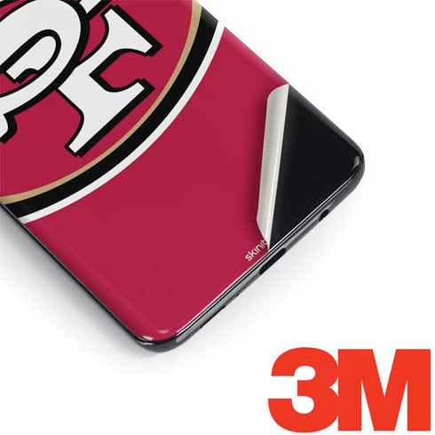 NFL San Francisco 49ers Large Logo Galaxy S9 Plus Skin