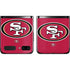 NFL San Francisco 49ers Large Logo Galaxy Z Flip Skin