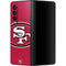 NFL San Francisco 49ers Large Logo Galaxy Z Fold3 5G Skin