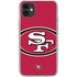 NFL San Francisco 49ers Large Logo iPhone 11 Clear Case