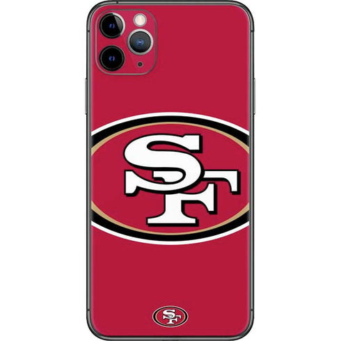 NFL San Francisco 49ers Large Logo iPhone 11 Pro Max Skin