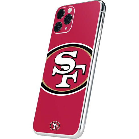 NFL San Francisco 49ers Large Logo iPhone 11 Pro Skin