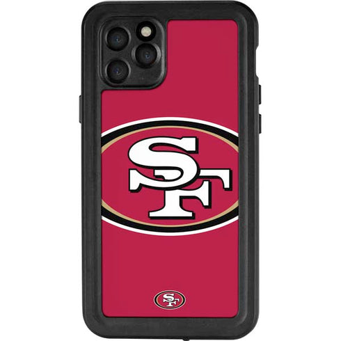 NFL San Francisco 49ers Large Logo iPhone 11 Pro Waterproof Case