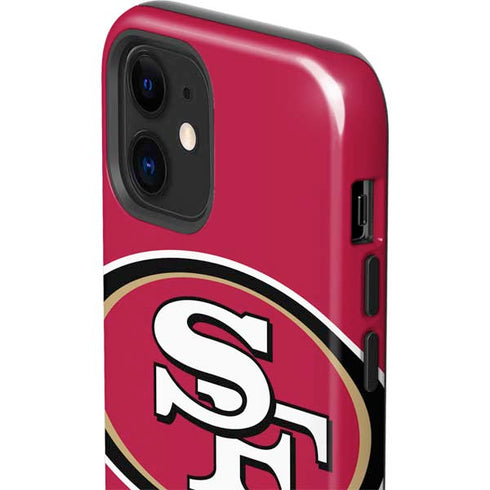 NFL San Francisco 49ers Large Logo iPhone 12 Impact Case