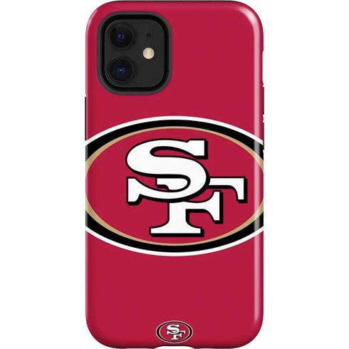 NFL San Francisco 49ers Large Logo iPhone 12 Mini Impact Case