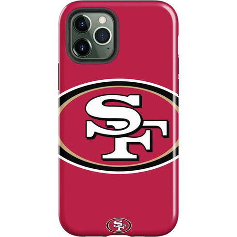 NFL San Francisco 49ers Large Logo iPhone 12 Pro Impact Case
