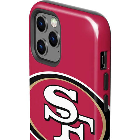 NFL San Francisco 49ers Large Logo iPhone 12 Pro Impact Case