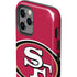 NFL San Francisco 49ers Large Logo iPhone 12 Pro Impact Case