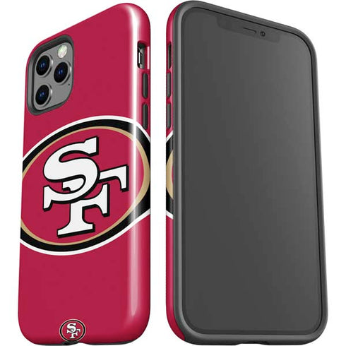 NFL San Francisco 49ers Large Logo iPhone 12 Pro Impact Case