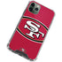 NFL San Francisco 49ers Large Logo iPhone 12 Pro Max Clear Case