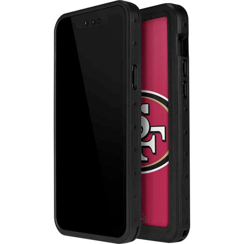 NFL San Francisco 49ers Large Logo iPhone 12 Pro Waterproof Case