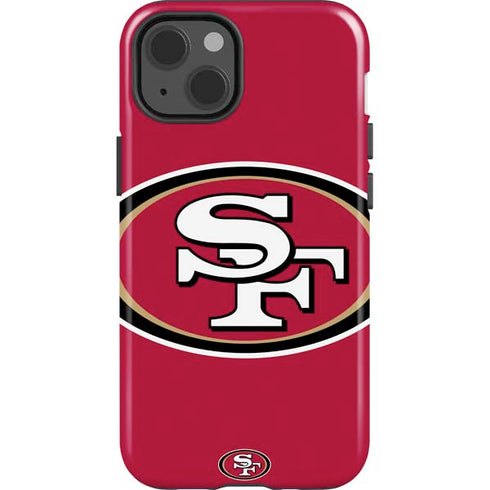 NFL San Francisco 49ers Large Logo iPhone 13 Impact Case