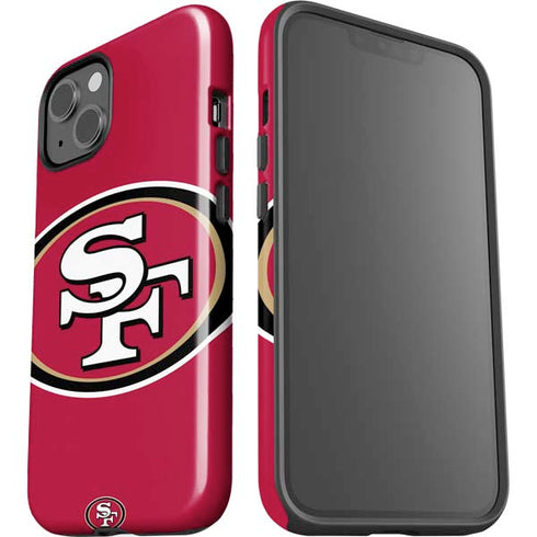 NFL San Francisco 49ers Large Logo iPhone 13 Impact Case