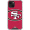 NFL San Francisco 49ers Large Logo iPhone 13 Mini Clear Case