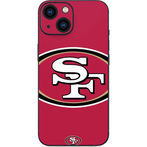 NFL San Francisco 49ers Large Logo iPhone 13 Mini Skin