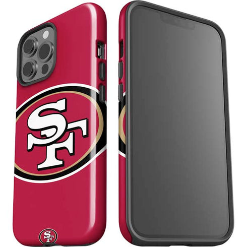 NFL San Francisco 49ers Large Logo iPhone 13 Pro Max Impact Case