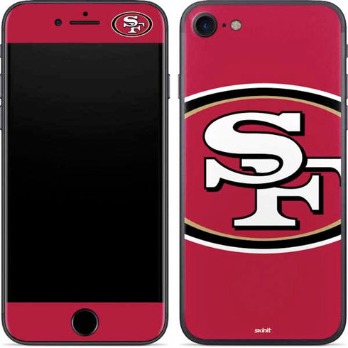 NFL San Francisco 49ers Large Logo iPhone 7 Skin