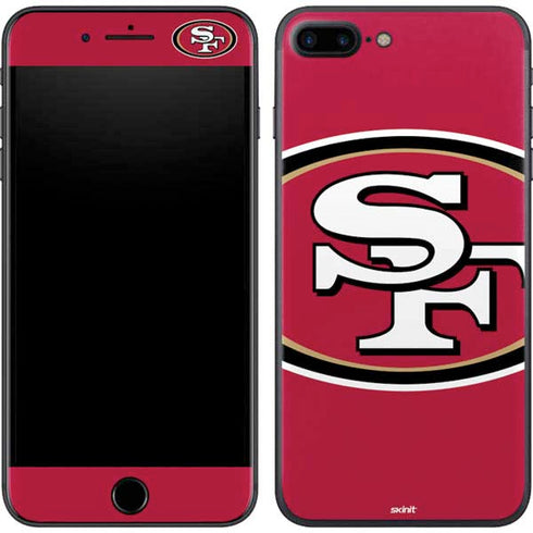 NFL San Francisco 49ers Large Logo iPhone 8 Plus Skin