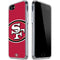NFL San Francisco 49ers Large Logo iPhone SE (2nd & 3rd Gen) Clear Case