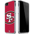 NFL San Francisco 49ers Large Logo iPhone SE (2nd & 3rd Gen) Clear Case