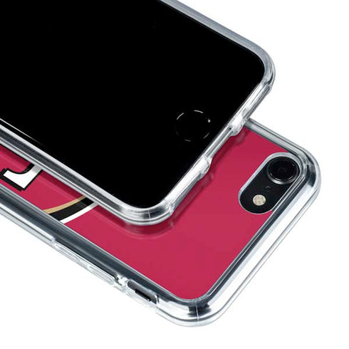NFL San Francisco 49ers Large Logo iPhone SE (2nd & 3rd Gen) Clear Case