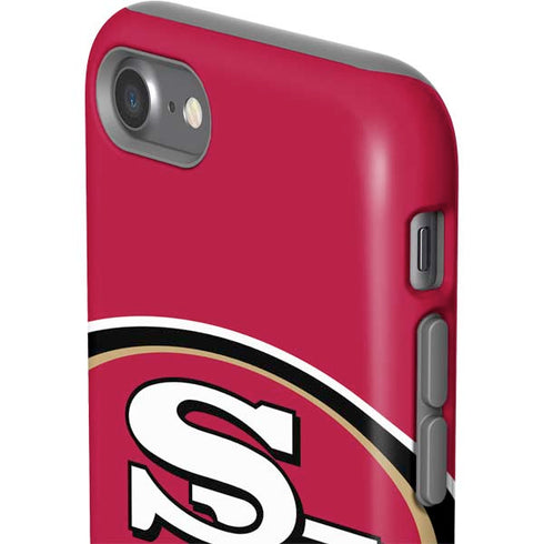 NFL San Francisco 49ers Large Logo iPhone SE (2nd & 3rd Gen) Pro Case