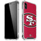NFL San Francisco 49ers Large Logo iPhone X/XS Clear Case