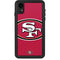 NFL San Francisco 49ers Large Logo iPhone XR Waterproof Case