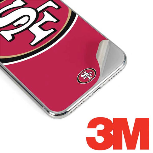 NFL San Francisco 49ers Large Logo iPhone XS Max Skin