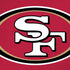 NFL San Francisco 49ers Large Logo iPhone XS Skin