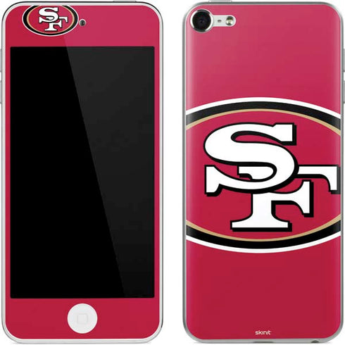 NFL San Francisco 49ers Large Logo Apple iPod Skin