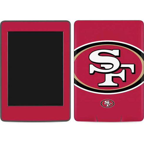 NFL San Francisco 49ers Large Logo Amazon Kindle Skin