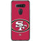 NFL San Francisco 49ers Large Logo LG K51/Q51 Clear Case