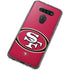 NFL San Francisco 49ers Large Logo LG K51/Q51 Clear Case