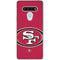 NFL San Francisco 49ers Large Logo LG Stylo 6 Clear Case