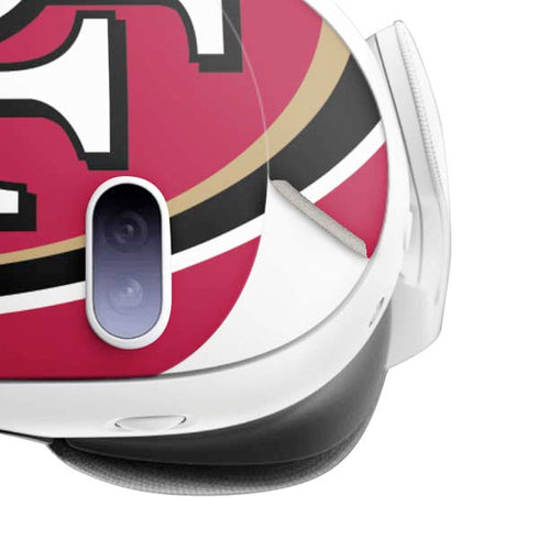 NFL San Francisco 49ers Large Logo Meta Quest 3 Skin