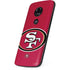 NFL San Francisco 49ers Large Logo Moto E5 Play Skin