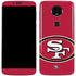 NFL San Francisco 49ers Large Logo Moto E5 Plus Skin