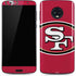 NFL San Francisco 49ers Large Logo Moto G6 Skin