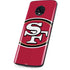 NFL San Francisco 49ers Large Logo Moto G6 Skin