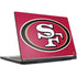 NFL San Francisco 49ers Large Logo MSI GS65 Stealth Laptop Skin