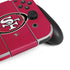 NFL San Francisco 49ers Large Logo Nintendo Switch OLED (2021) Skin