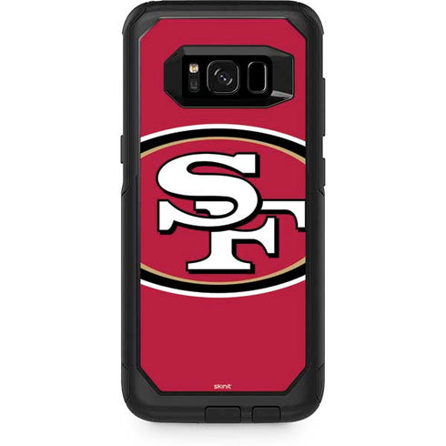 NFL San Francisco 49ers Large Logo Otterbox Commuter Galaxy Skin