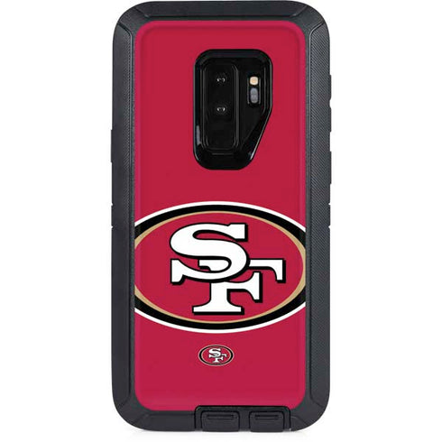 NFL San Francisco 49ers Large Logo Otterbox Defender Galaxy Skin