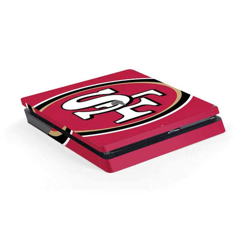 NFL San Francisco 49ers Large Logo PS4 Slim Skin