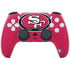 NFL San Francisco 49ers Large Logo PS5 Controller Skin