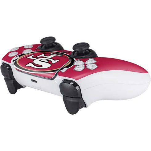 NFL San Francisco 49ers Large Logo PS5 Controller Skin