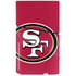 NFL San Francisco 49ers Large Logo PS5 Slim Disk Console Skin