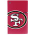 NFL San Francisco 49ers Large Logo PS5 Slim Digital Edition Console Skin